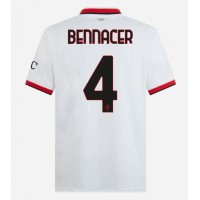 Maglie da calcio AC Milan Ismael Bennacer #4 Seconda Maglia 2024-25 Manica Corta